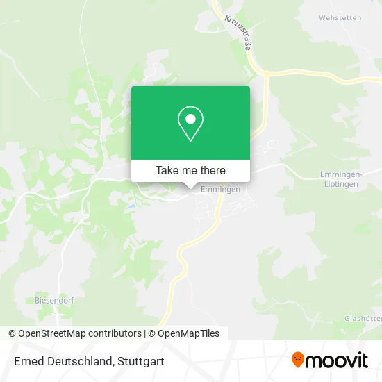 Карта Emed Deutschland