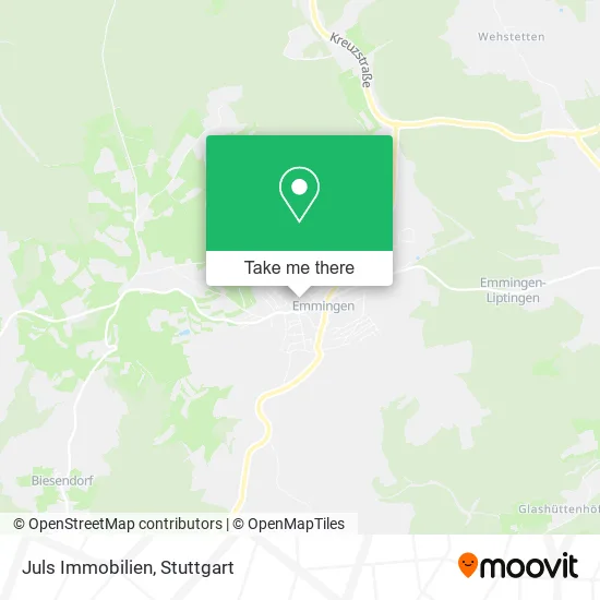 Карта Juls Immobilien