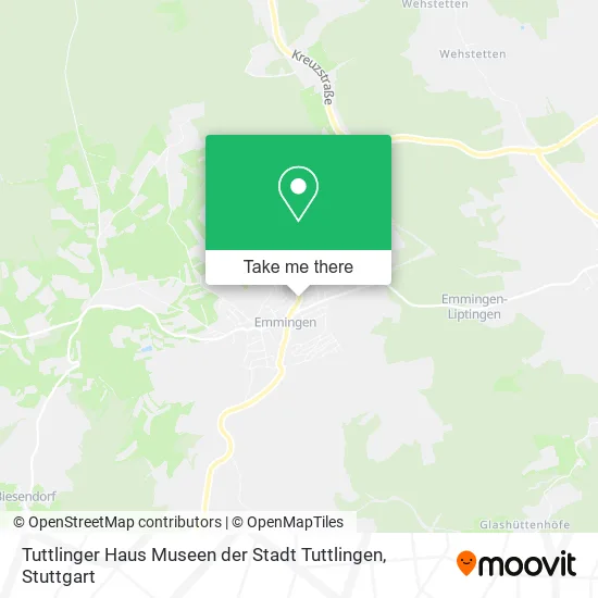 Карта Tuttlinger Haus Museen der Stadt Tuttlingen