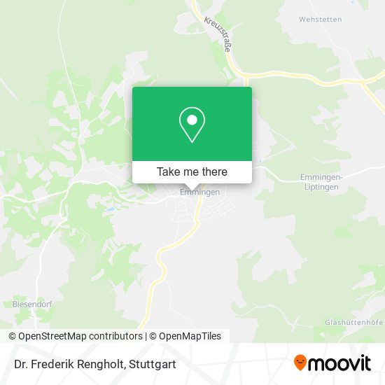 Dr. Frederik Rengholt map
