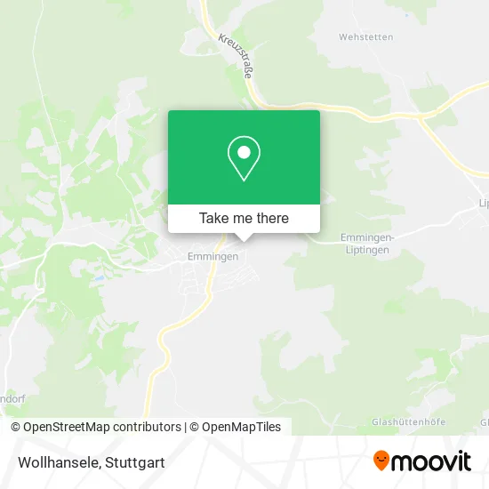 Карта Wollhansele