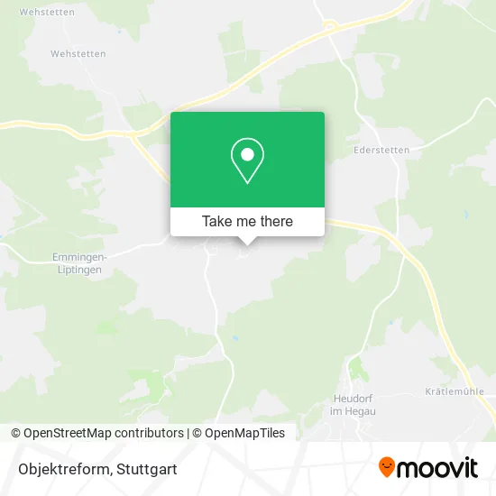 Карта Objektreform