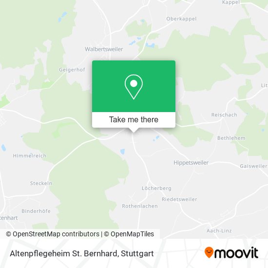 Altenpflegeheim St. Bernhard map