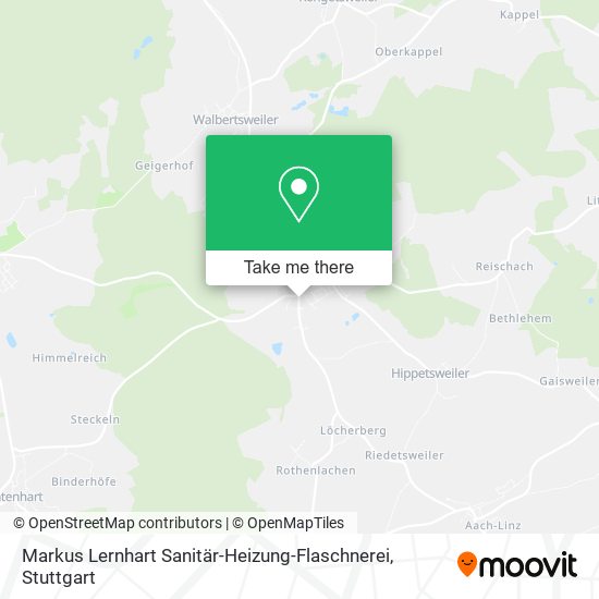 Markus Lernhart Sanitär-Heizung-Flaschnerei map