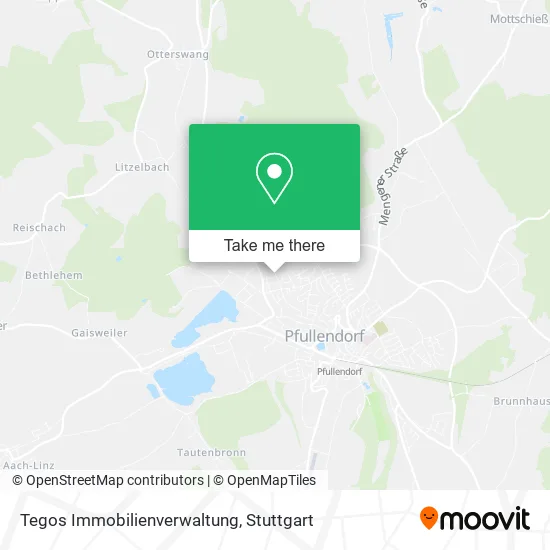 Карта Tegos Immobilienverwaltung