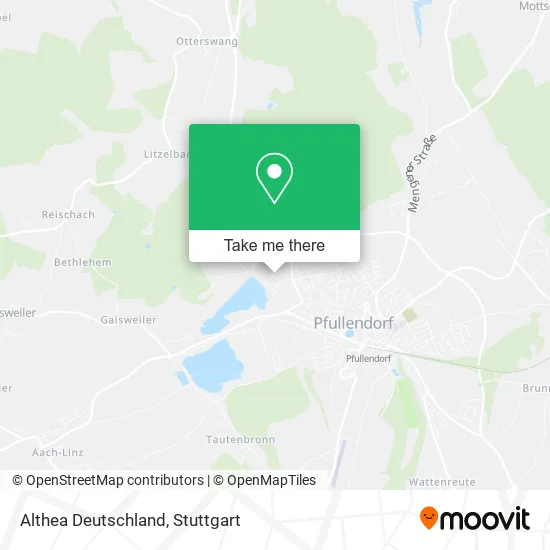 Карта Althea Deutschland