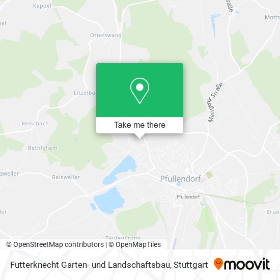Futterknecht Garten- und Landschaftsbau map