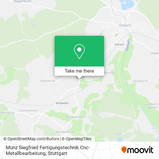 Münz Siegfried Fertigungstechnik Cnc-Metallbearbeitung map