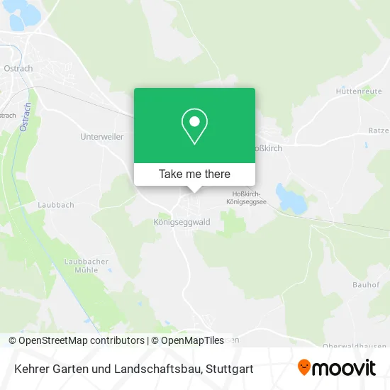 Карта Kehrer Garten und Landschaftsbau