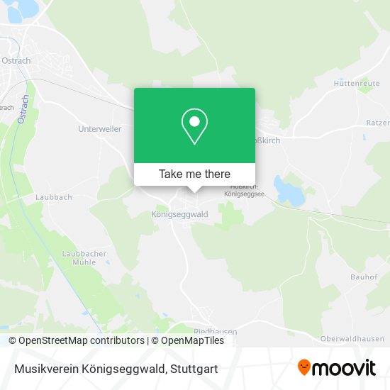 Musikverein Königseggwald map