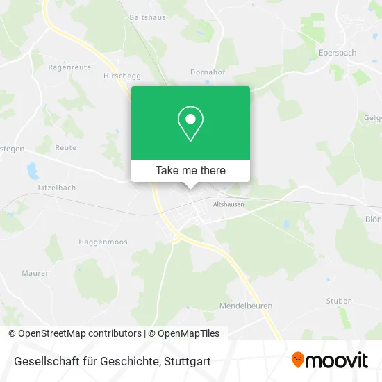 Карта Gesellschaft für Geschichte
