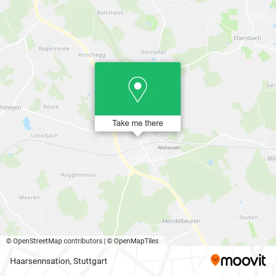 Карта Haarsennsation
