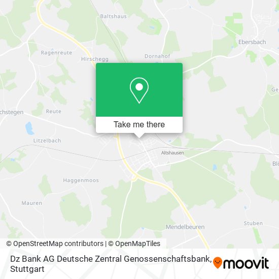 Dz Bank AG Deutsche Zentral Genossenschaftsbank map