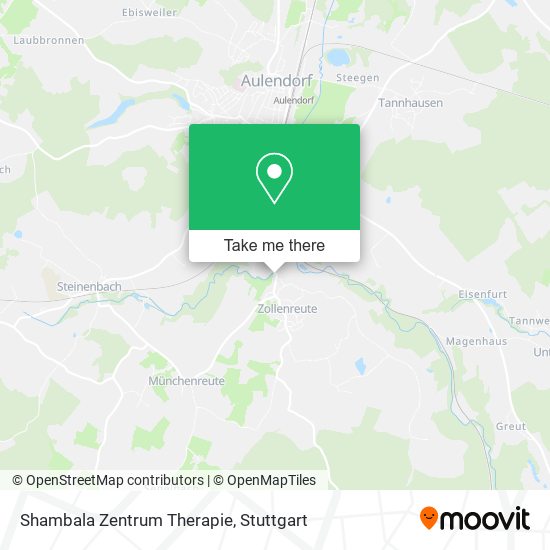 Shambala Zentrum Therapie map