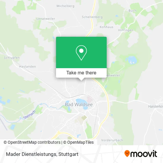 Карта Mader Dienstleistungs