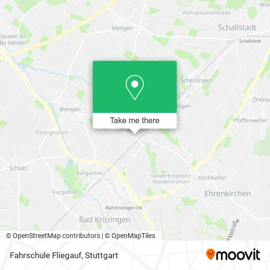 Карта Fahrschule Fliegauf