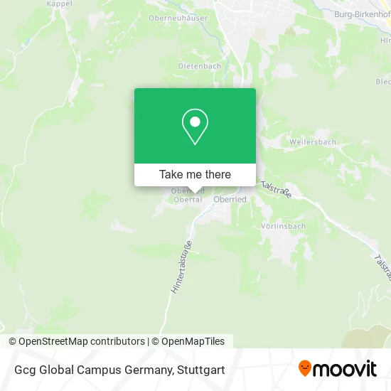 Карта Gcg Global Campus Germany