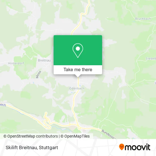 Карта Skilift Breitnau