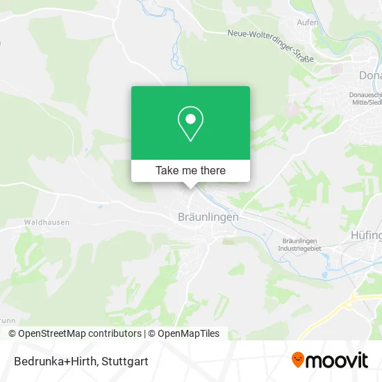 Карта Bedrunka+Hirth