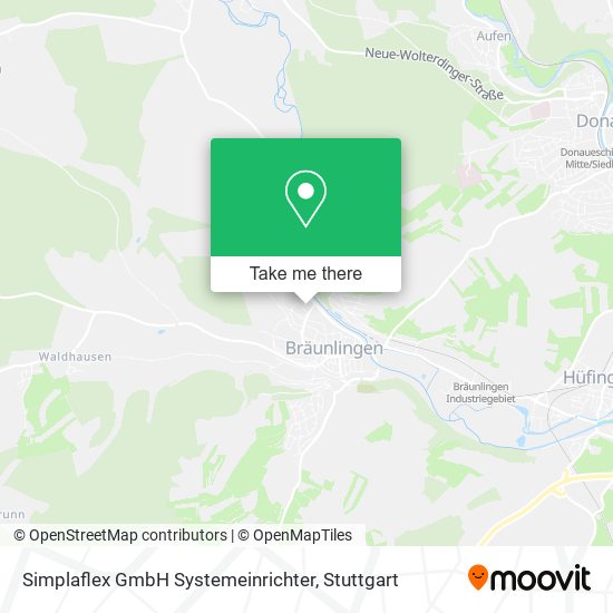 Simplaflex GmbH Systemeinrichter map