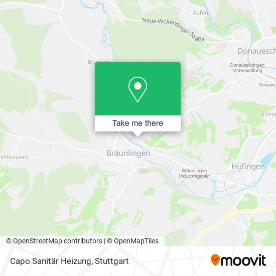 Карта Capo Sanitär Heizung