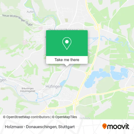 Карта Holzmaxx - Donaueschingen