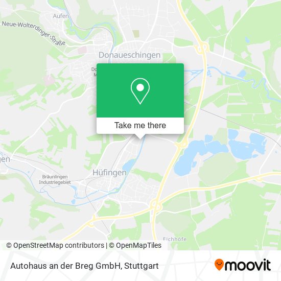 Autohaus an der Breg GmbH map