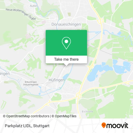 Карта Parkplatz LIDL