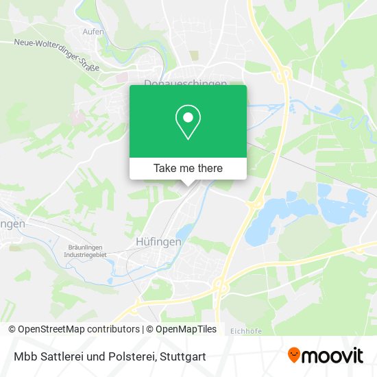 Mbb Sattlerei und Polsterei map