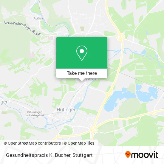 Карта Gesundheitspraxis K. Bucher