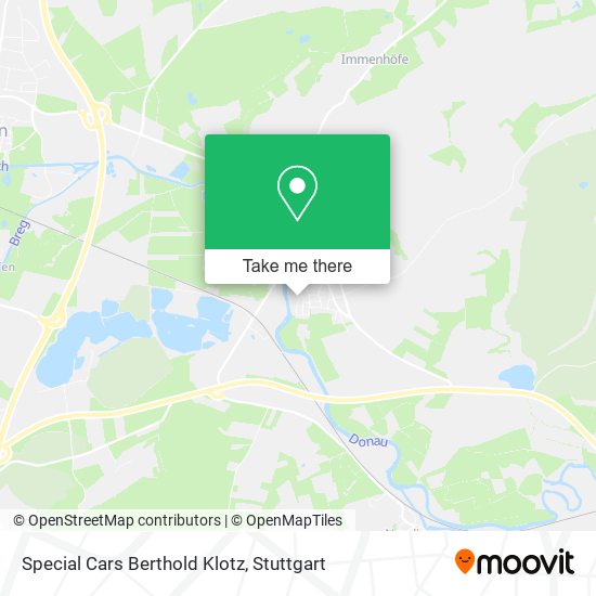 Special Cars Berthold Klotz map