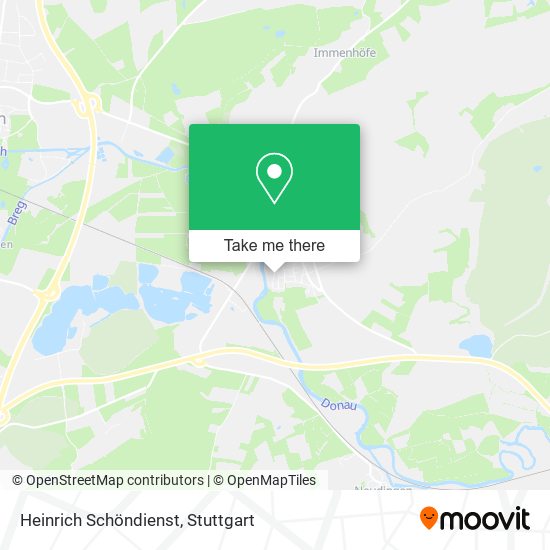 Heinrich Schöndienst map