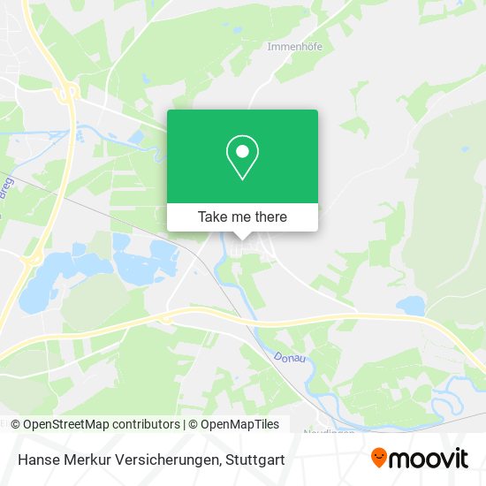 Hanse Merkur Versicherungen map