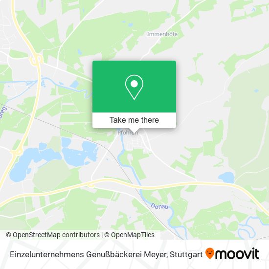Einzelunternehmens Genußbäckerei Meyer map