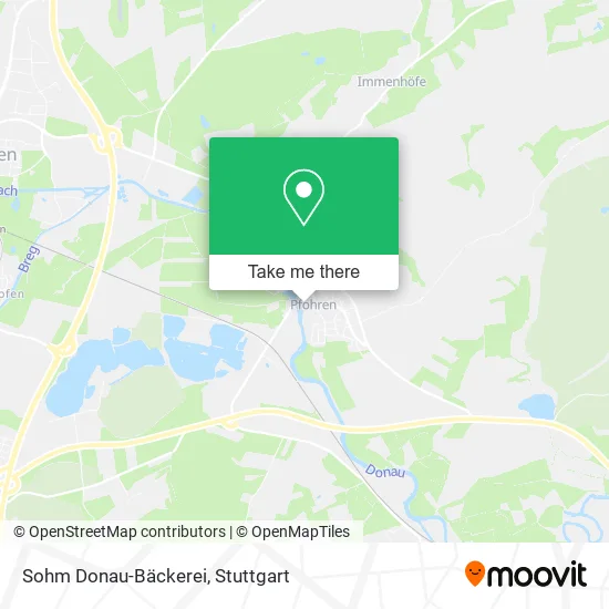 Карта Sohm Donau-Bäckerei