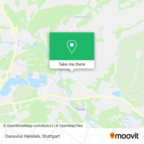 Карта Danuvius Handels