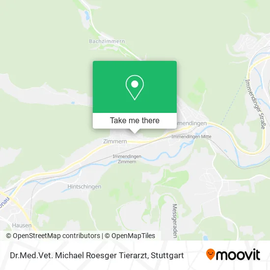 Карта Dr.Med.Vet. Michael Roesger Tierarzt