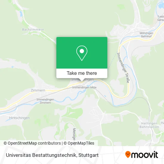 Карта Universitas Bestattungstechnik