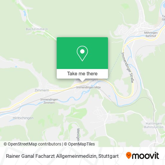 Rainer Ganal Facharzt Allgemeinmedizin map