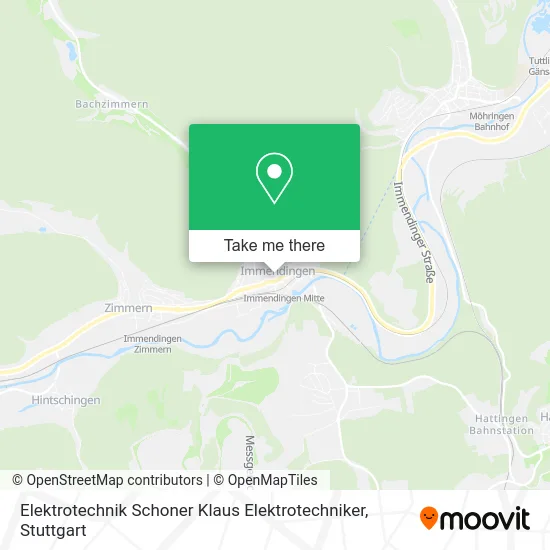 Карта Elektrotechnik Schoner Klaus Elektrotechniker