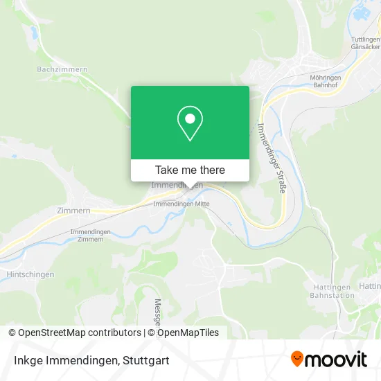 Карта Inkge Immendingen