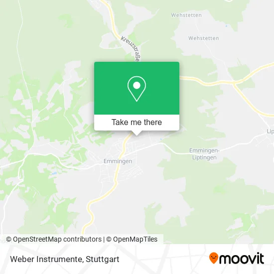 Weber Instrumente map