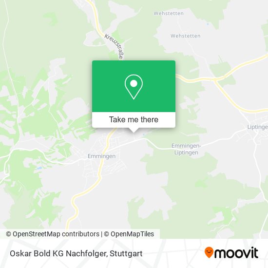 Oskar Bold KG Nachfolger map