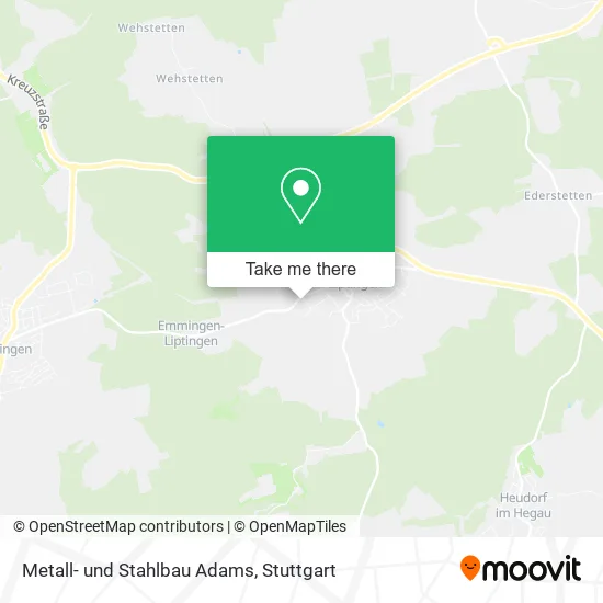 Карта Metall- und Stahlbau Adams