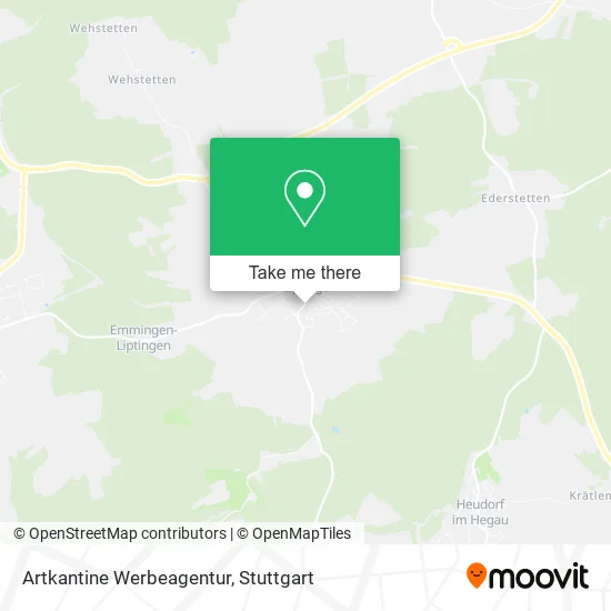 Artkantine Werbeagentur map