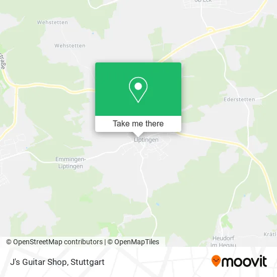 Карта J's Guitar Shop