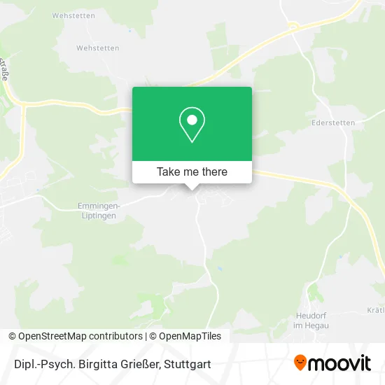 Карта Dipl.-Psych. Birgitta Grießer