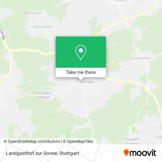 Карта Landgasthof zur Sonne