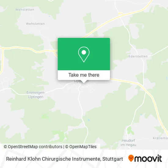 Карта Reinhard Klohn Chirurgische Instrumente