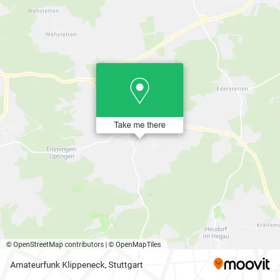 Карта Amateurfunk Klippeneck